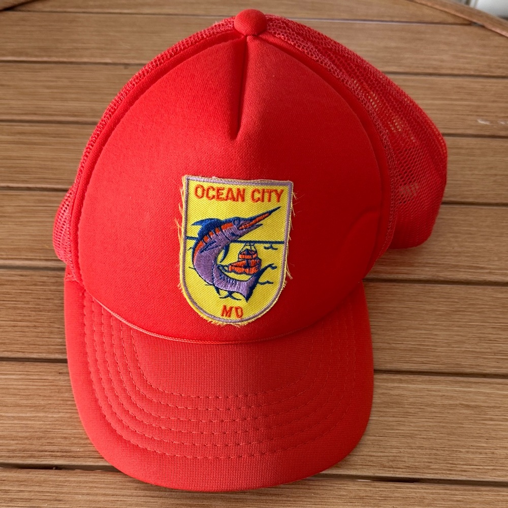 Vintage Ocean City Maryland trucker hat